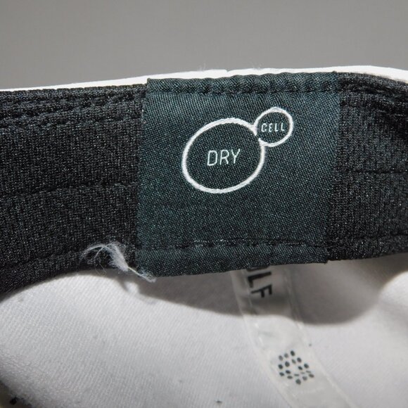 PUMA GOLF Dry Cell Mens White Gray Orange Adjustable hat Cap - Picture 2 of 9